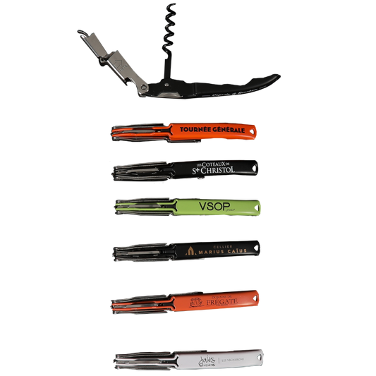 Sommelier Innovation double appui 6 couleurs flashy personnalisé