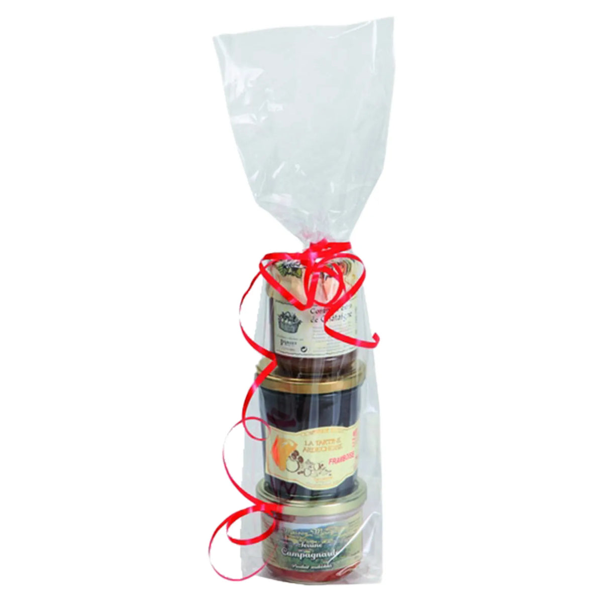 Clear polypropylene pouch for 1 bottle