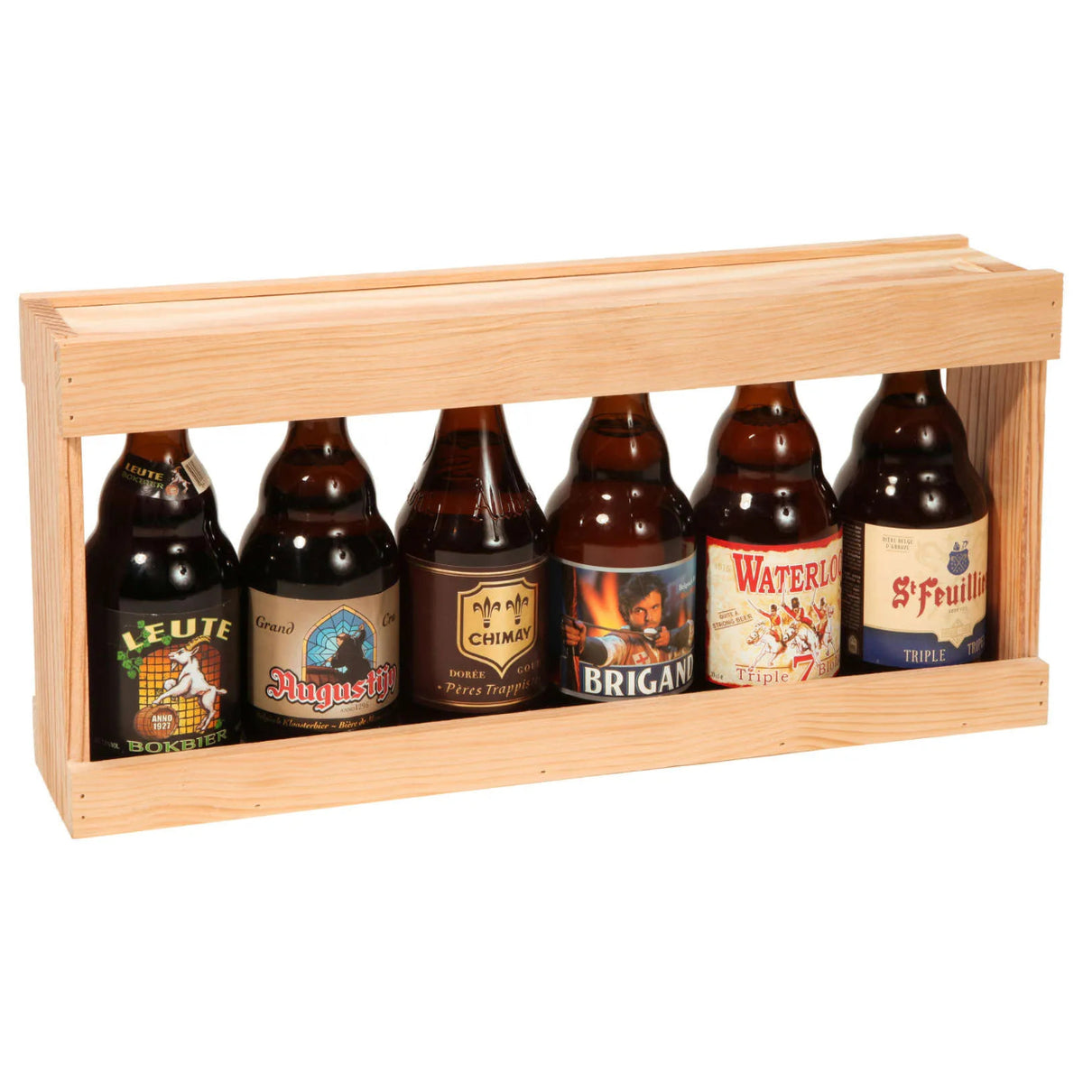 Half a meter Mattéo wood 6 beers 33cl (Steini type)