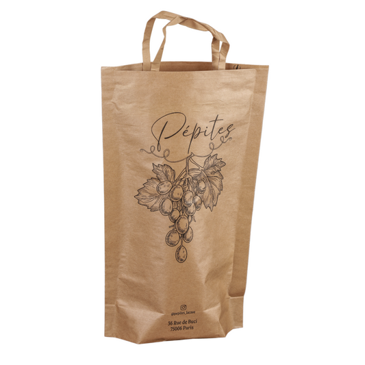 Sac Espérance 1 bouteille 23x9x38cm personnalisé