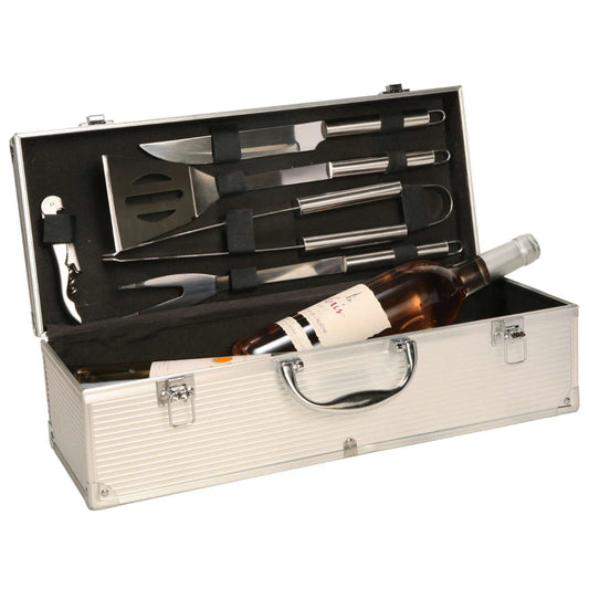 Baptiste BBQ Set (magnum/3 aluminum bottles, 5 pieces)