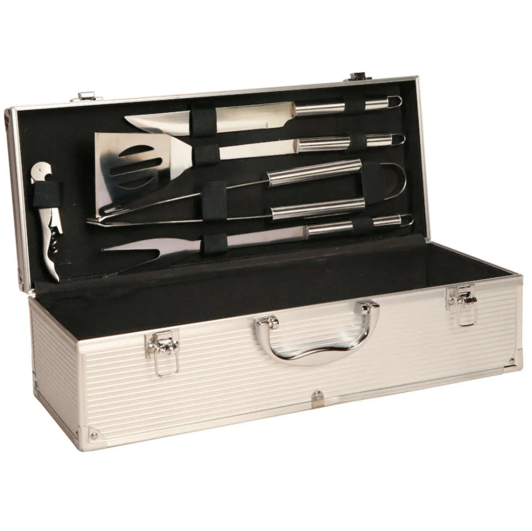 Baptiste BBQ Set (magnum/3 aluminum bottles, 5 pieces)