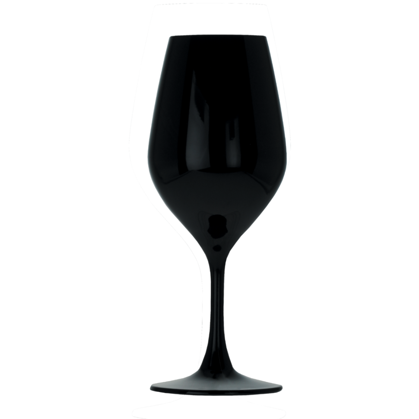 Verre de dégustation Favorit noir sur pied 26cl