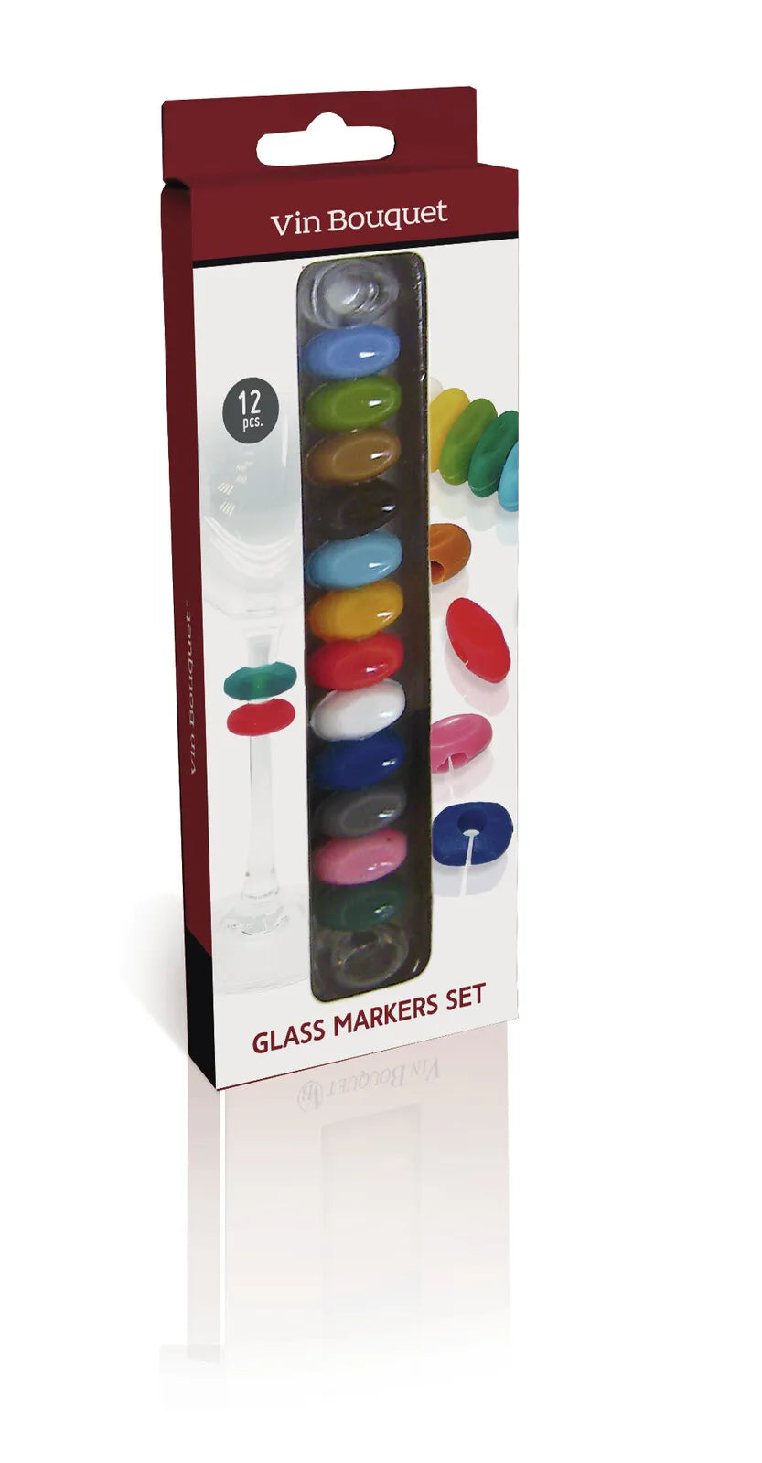 Marque-verre Jacky VinBouquet (12pièces)