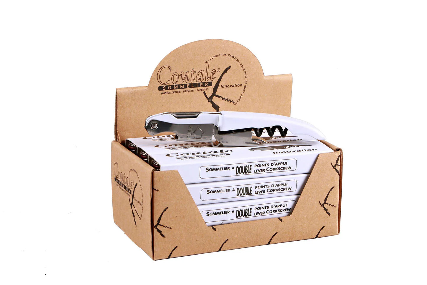 Sommelier Innovation white double support Coutale - Dad is the best