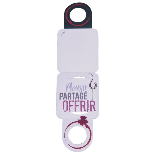 Message card/Victoria bottle neck with anti-drip disc - It's your birthday, Dad