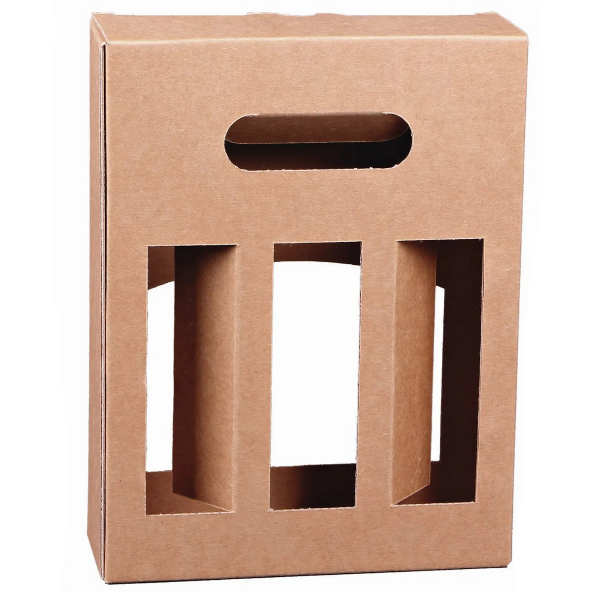 Atlanta kraft cardboard suitcase containing 3 beers (33/50cl) (Steini type)