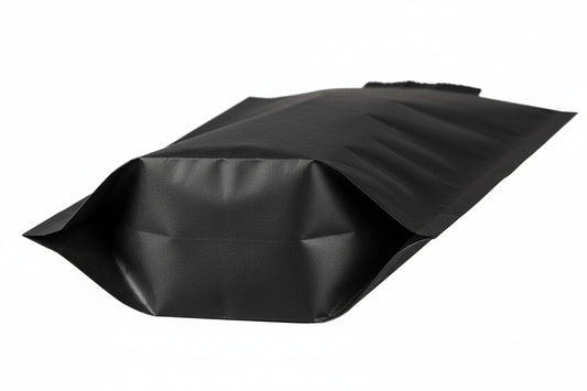 Sac Espérance papier kraft noir 1 bouteille