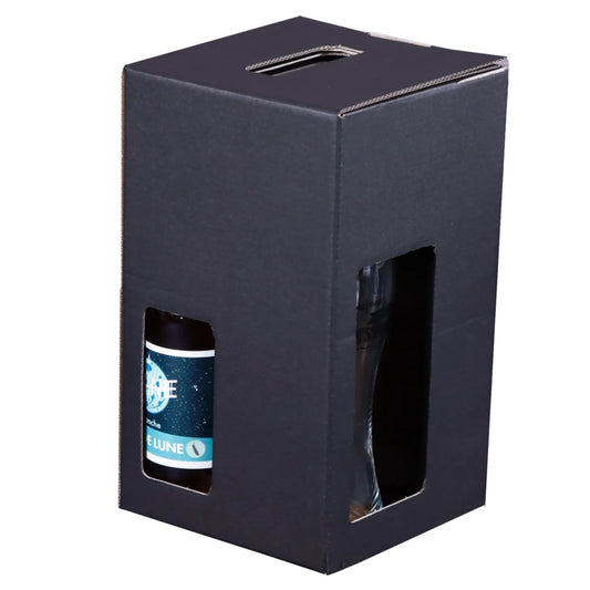 Valisette Buffalo carton 3 bières 33/50cl + 1 verre