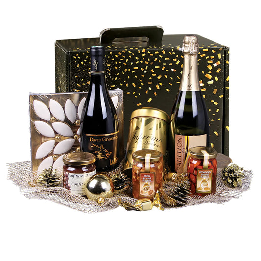 Petra gourmet cardboard suitcase, 34.5x25.5x11.5cm