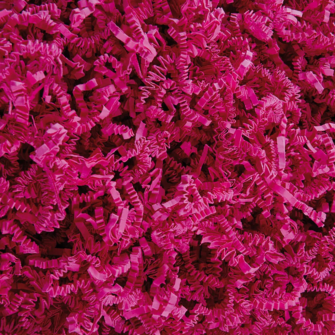 Sizzlepak kraft magenta paper cushioning fiber, 10kg carton.