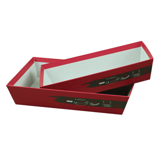 Corbeille Caracas carton rigide rectangle 33x20x7cm