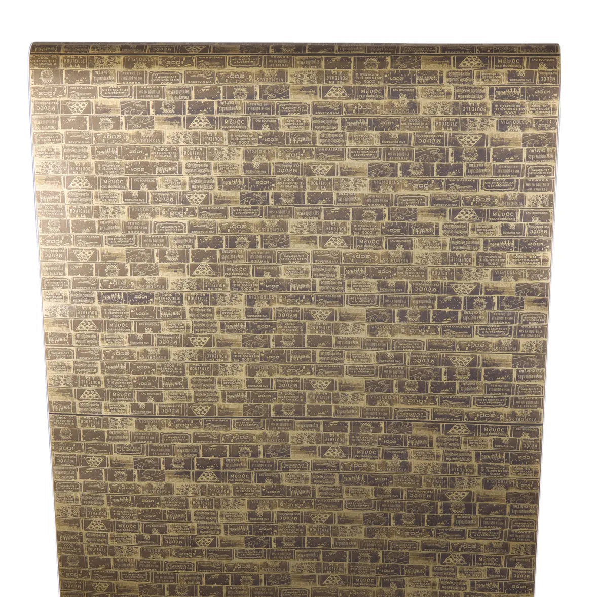 Black/Gold Coated Kraft Bouquet Gift Wrap 0.70x100m
