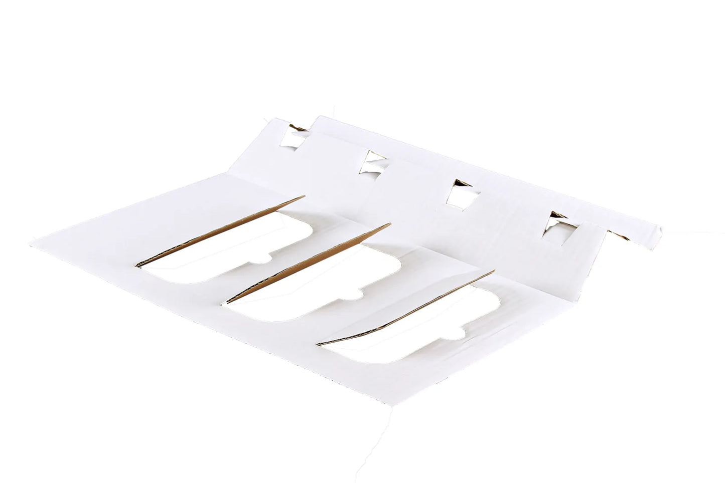 Coffret Riga carton aspect cuir 4 bouteilles