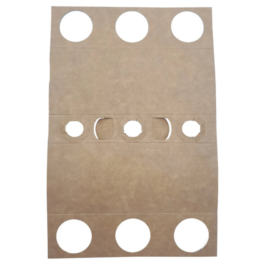 Tripack en carton pour 3 bières (type long neck)