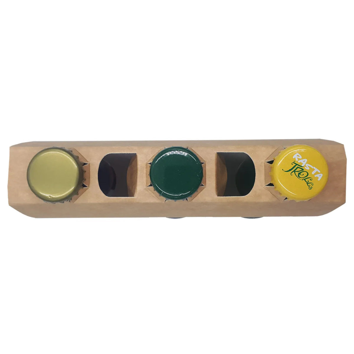 Cardboard tripack for 3 beers (long neck type)