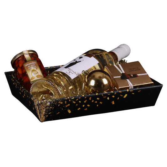 Petra cardboard basket 27x20x5cm