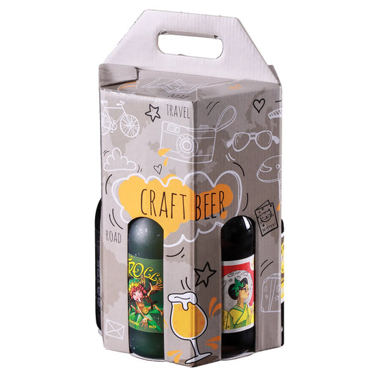 Fiji carousel suitcase containing 7 x 33cl beers (long neck type)