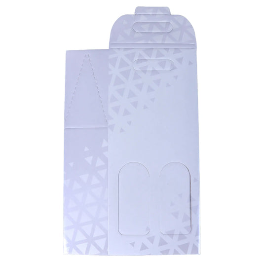 Montreal cardboard suitcase for 2 bottles