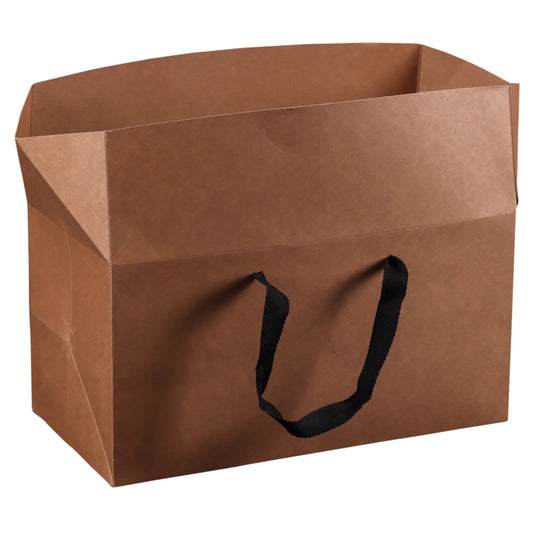 Boxbag Atlanta kraft paper 31x16x16cm
