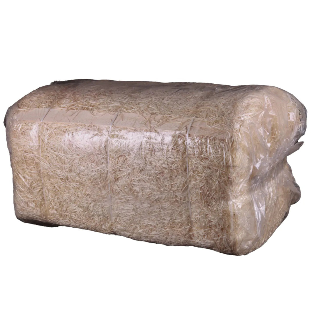 Natural poplar wood packing fiber 2mm (bale of approximately 20kg)