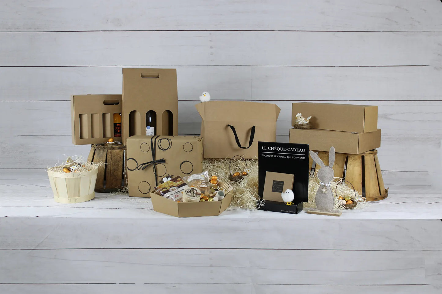 Coffret Atlanta carton 4 bouteilles