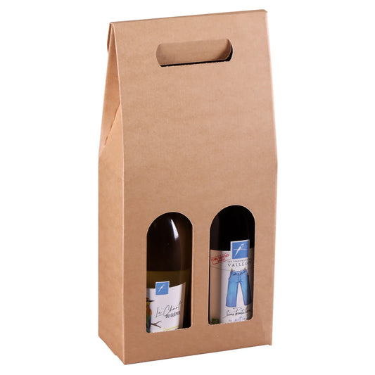 Valisette Atlanta carton 2 bouteilles