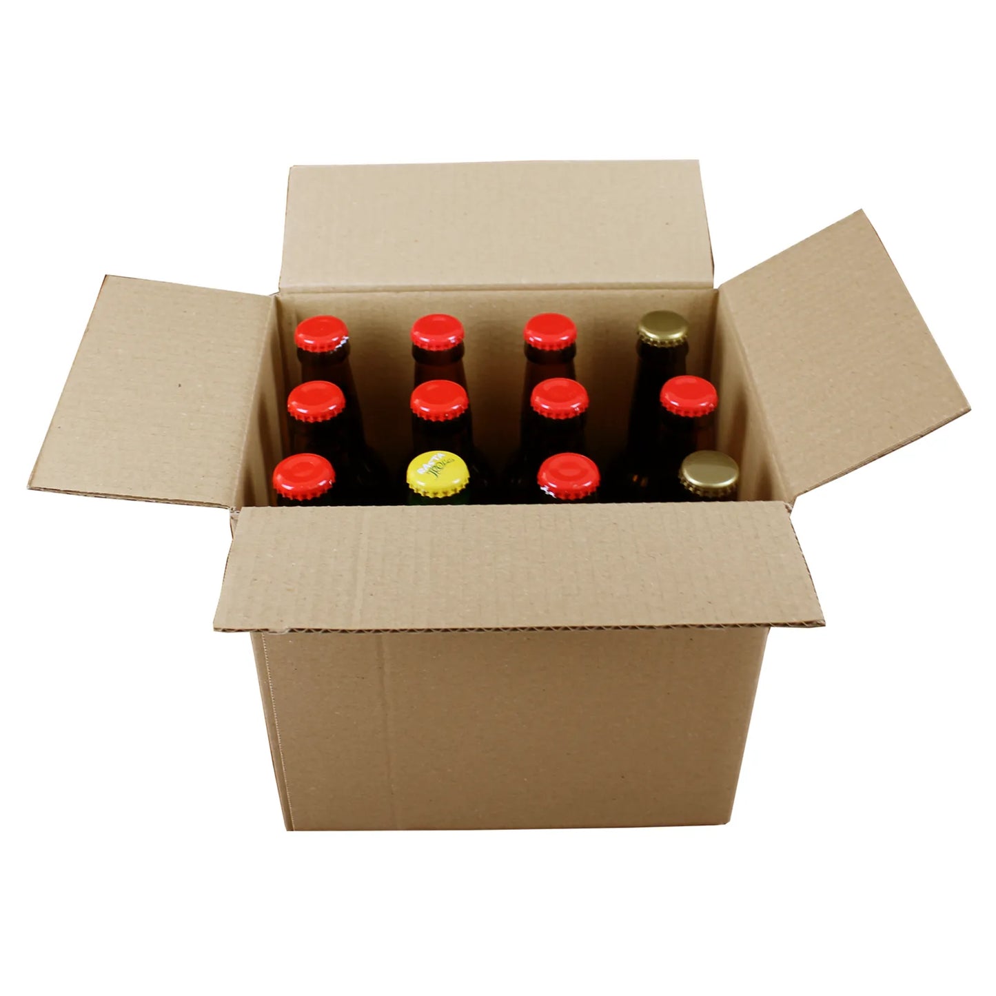 Carton manutention Amsterdam 12 bières 33cl (type long neck)