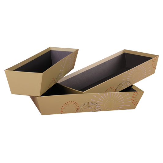 Corbeille Ibiza carton rigide rectangle 27x20x5cm