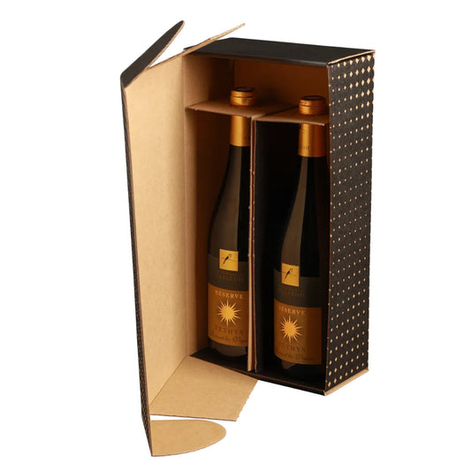 Coffret Porto carton 2 bouteilles