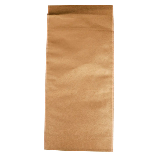 Pochette Durance papier kraft or 1 bouteille fermeture adhésive
