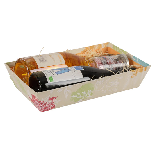 Corbeille Granada carton rigide rectangle 33x20x7cm