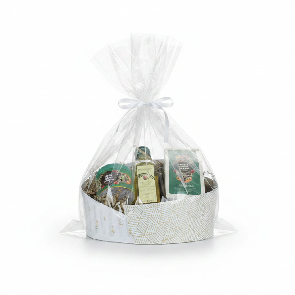 Clear polypropylene neutral pouch without gusset, 45x60cm
