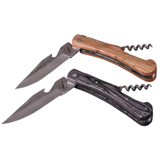 Chatel corkscrew knife with matching wooden handle