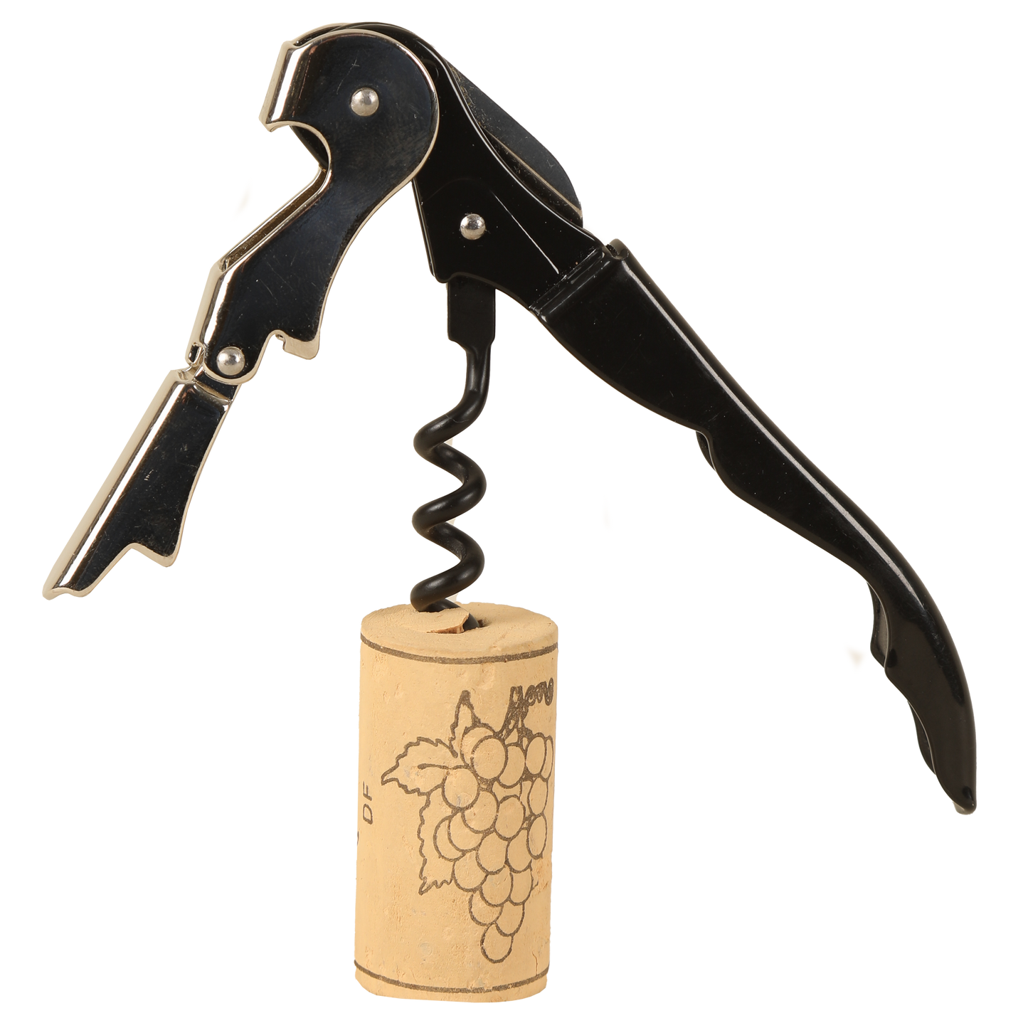 Sommelier Trousseau noir double support