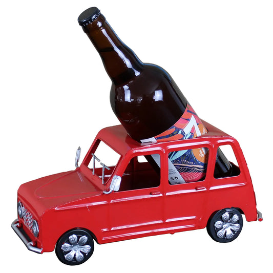 Felix red metal bottle holder - 4L