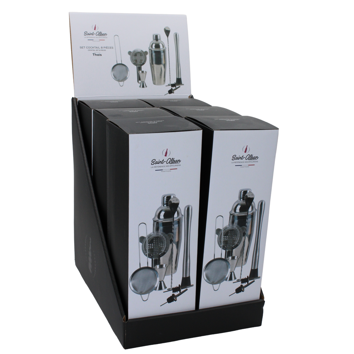 Thais 8-piece cocktail set from Saint Alban