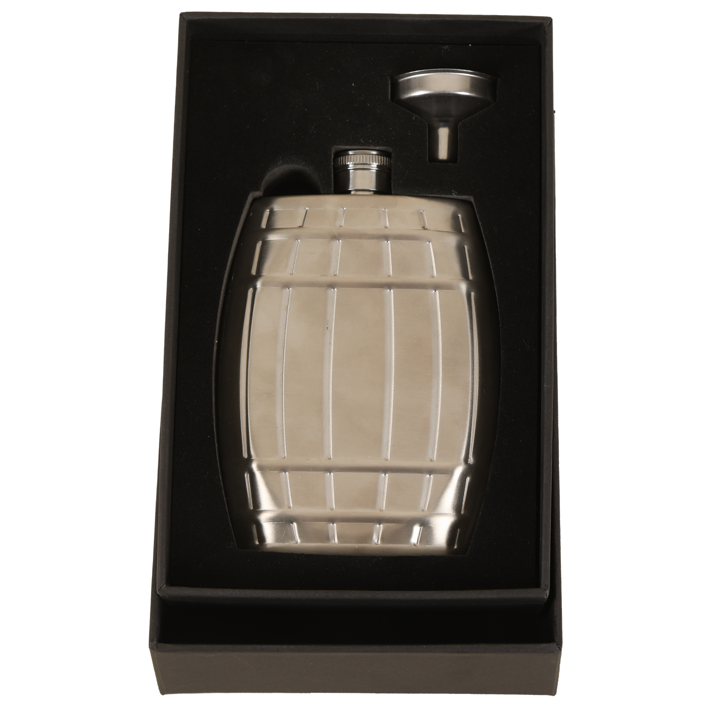 Coffret flasque Hugo tonneau 6oz/18cl Saint Alban