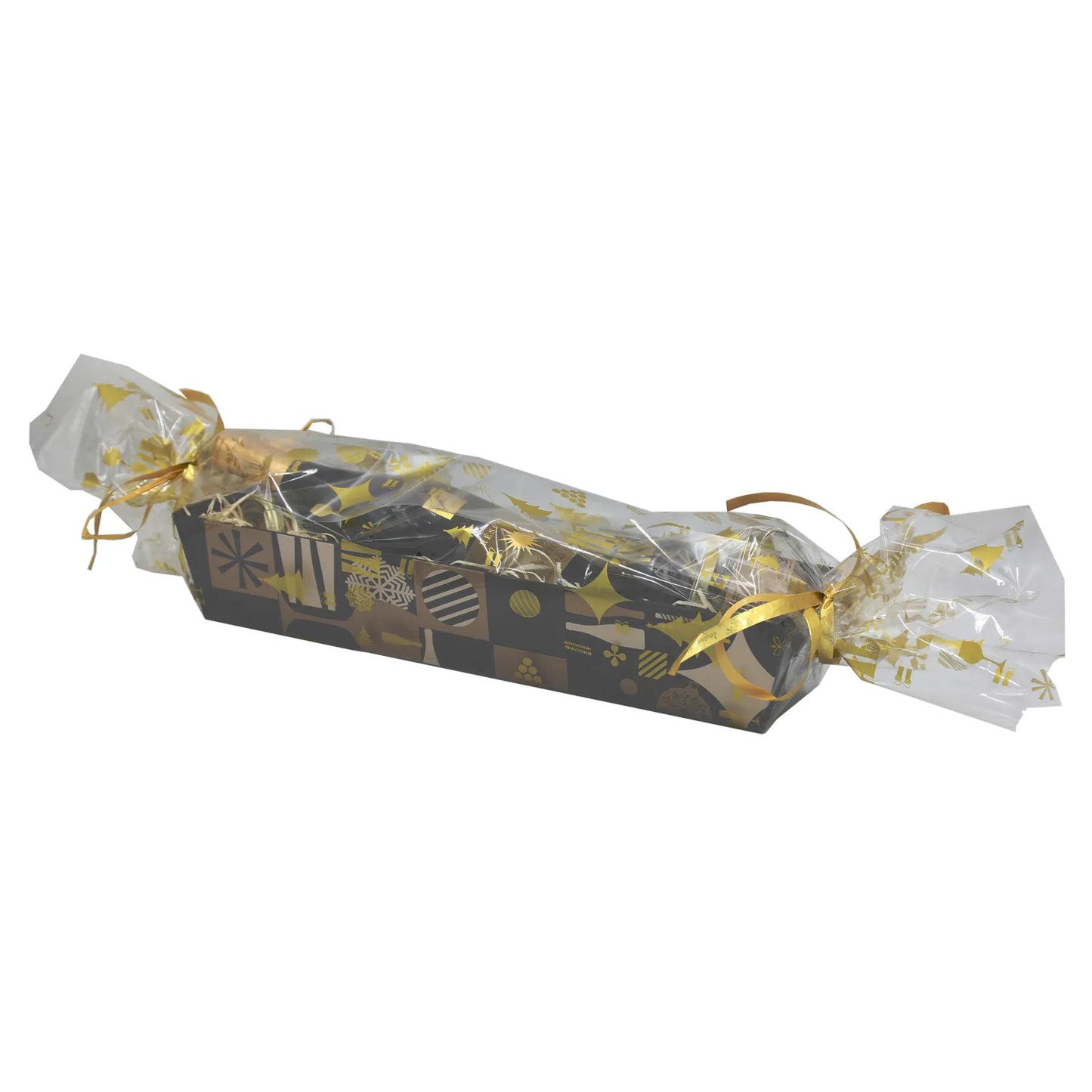 Corbeille Mokha carton rigide rectangle 43x12x8cm