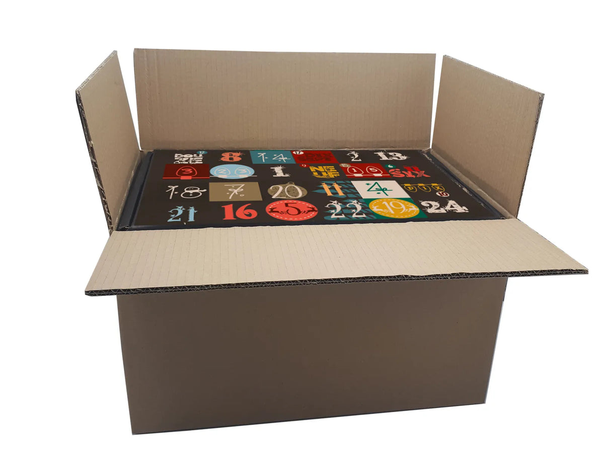 Santa Ana Advent Calendar Box 25 cardboard 24 beers
