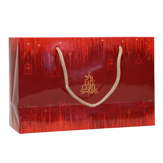 Sac papier terroir 28x10x18cm fenêtre PVC - Bellagio