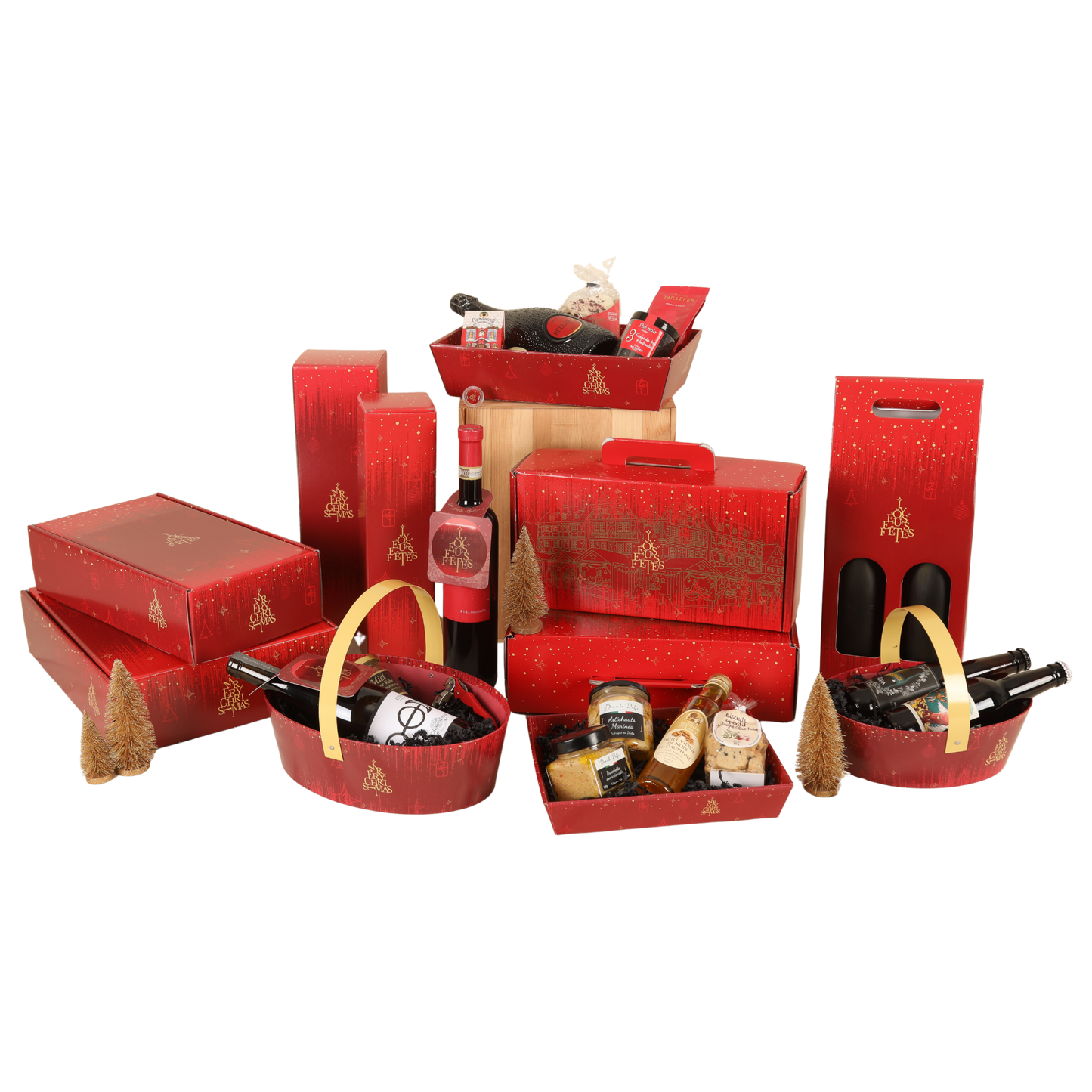 Coffret Bellagio carton 2 bouteilles