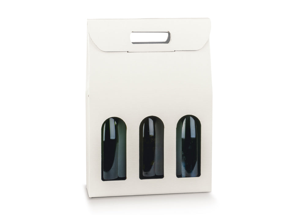 Valisette Oslo carton 3 bouteilles