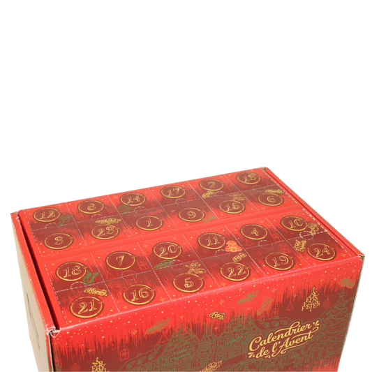 Caisse Calendrier de l'avent Bellagio carton 24 bières