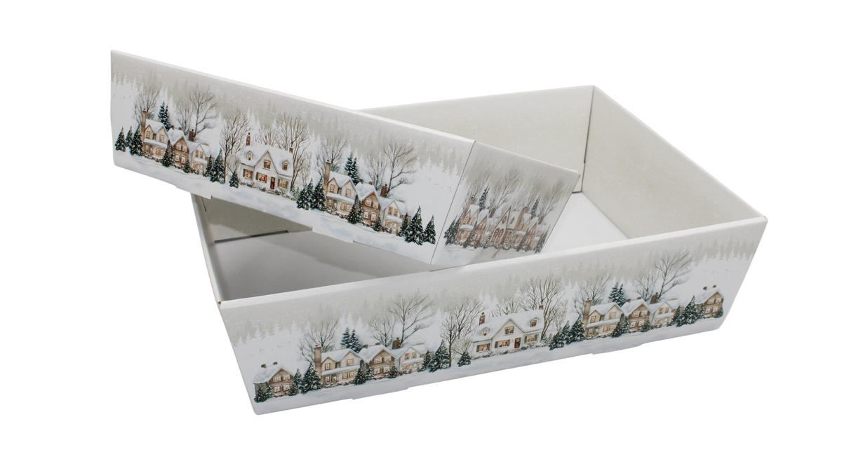 Nevada Cardboard Gift Basket – 43.5 × 32.5 × 11.5 cm