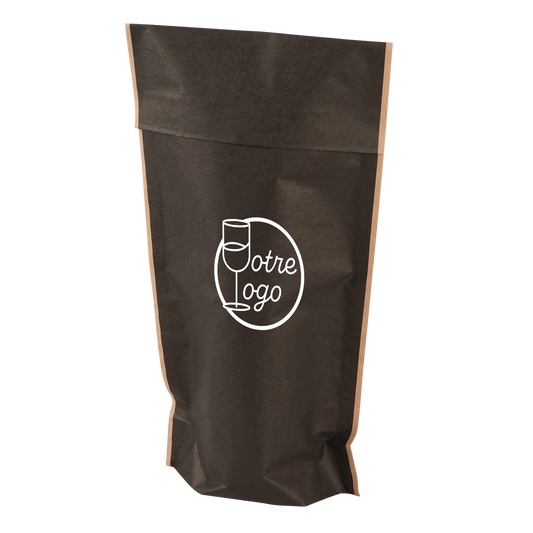 Pochette Durance papier 1 bouteille personnalisée