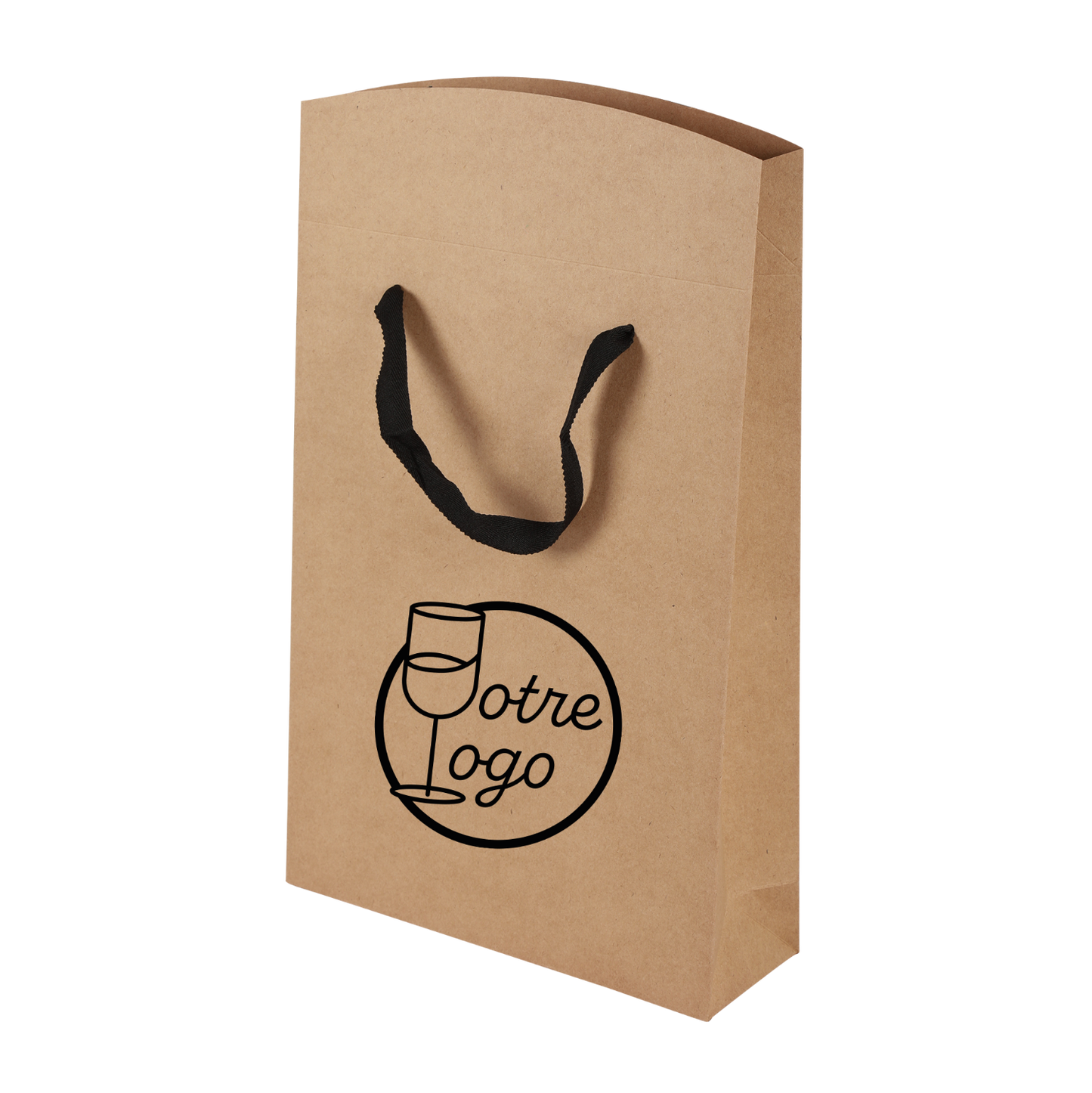 Boxbag 3 bouteilles 27x9x36cm personnalisé