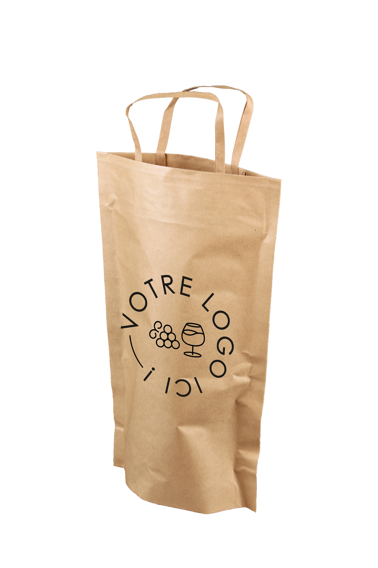 Espérance bag, 1 bottle, 23x9x38cm, factory customized