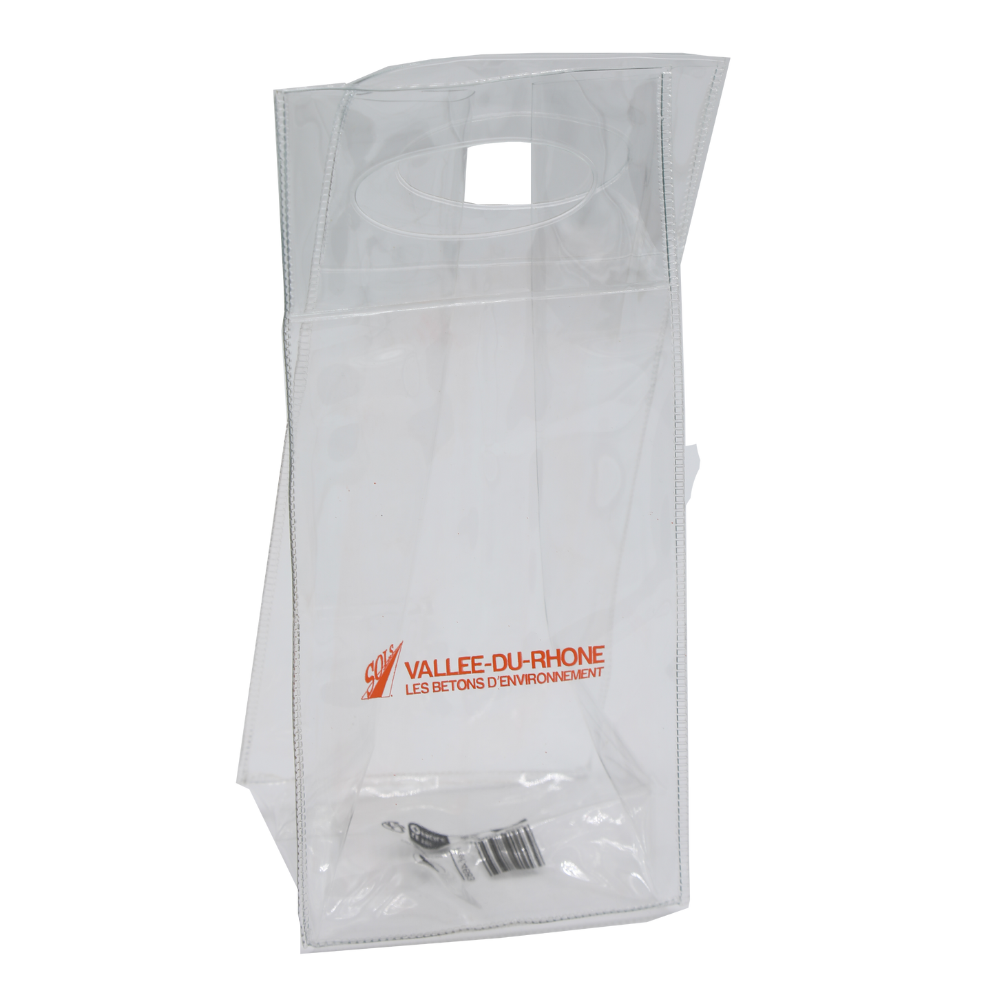 Sac Fresh bag personnalisé : Sac à glaçons PVC 0,5mm transparent