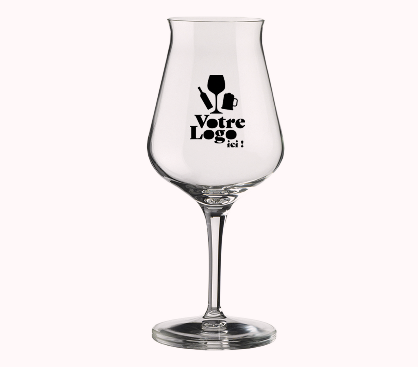 Personalized beer glass